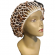 Bonnet en maille crochetée pour cheveux longs ou dreads locks : Couleur:Blanc