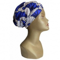 Turban Fleur Bleu By Georges Décimus