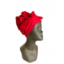 Turban facile à enfiler, doublé de satin By Georges Décimus